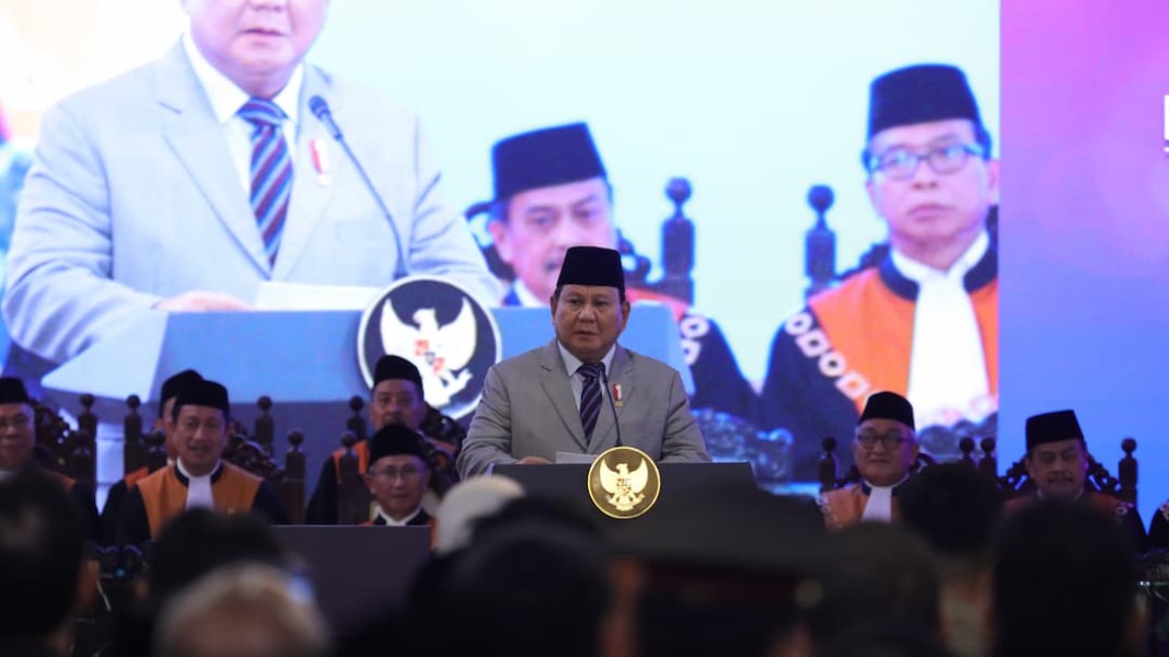 Presiden Prabowo Subianto Dorong Aparat Bersatu Tingkatkan Kinerja Penegakan Hukum