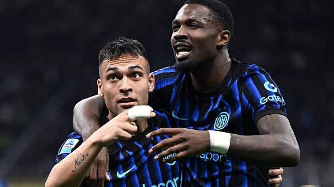 Inter Milan Pesta Gol Lawan Roma Thuram Lautaro Martinez Kembali Tajam