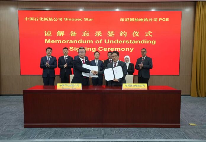 PGE dan Sinopec Star Perkuat Kemitraan dalam Pengembangan Energi Panas Bumi