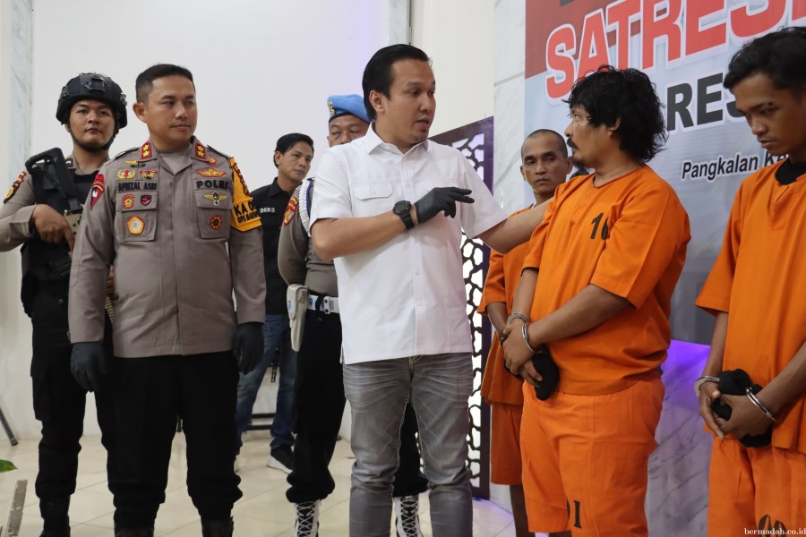 Baru Turun dari Travel, Pria Asal Kampar Dibekuk Satresnarkoba Polres Pelalawan