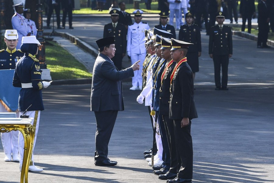 Pesan Prabowo Subianto untuk Perwira TNI Polri