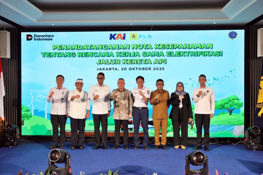PLN Dukung Elektrifikasi Kereta untuk Efisiensi Energi Maksimal