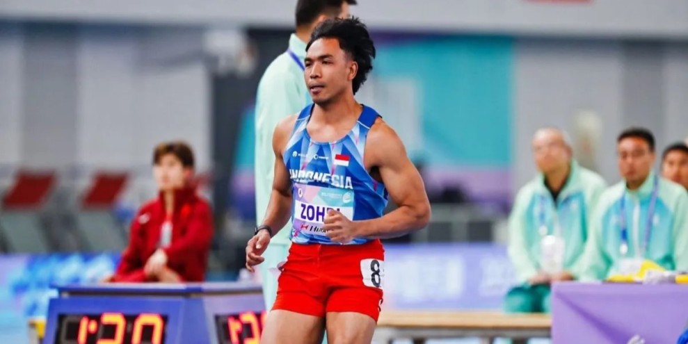 Atlet Berprestasi Cetak Rekor Pribadi di Asian Indoor Athletics Championships