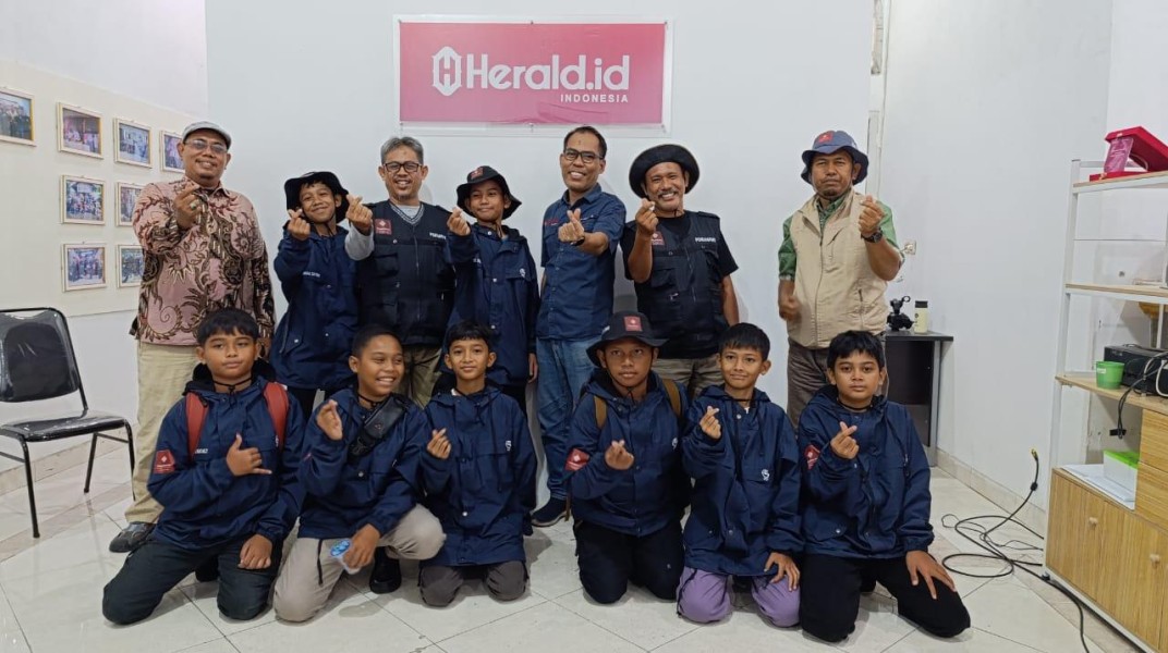 SD IT Insantama Ternate Kunjungi Herald.id, Wujudkan Literasi Digital yang Bijak