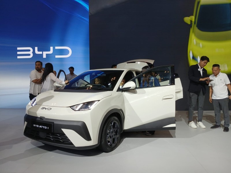Mobil Listrik BYD Atto 1 Premium Dibanderol Rp200 Jutaan