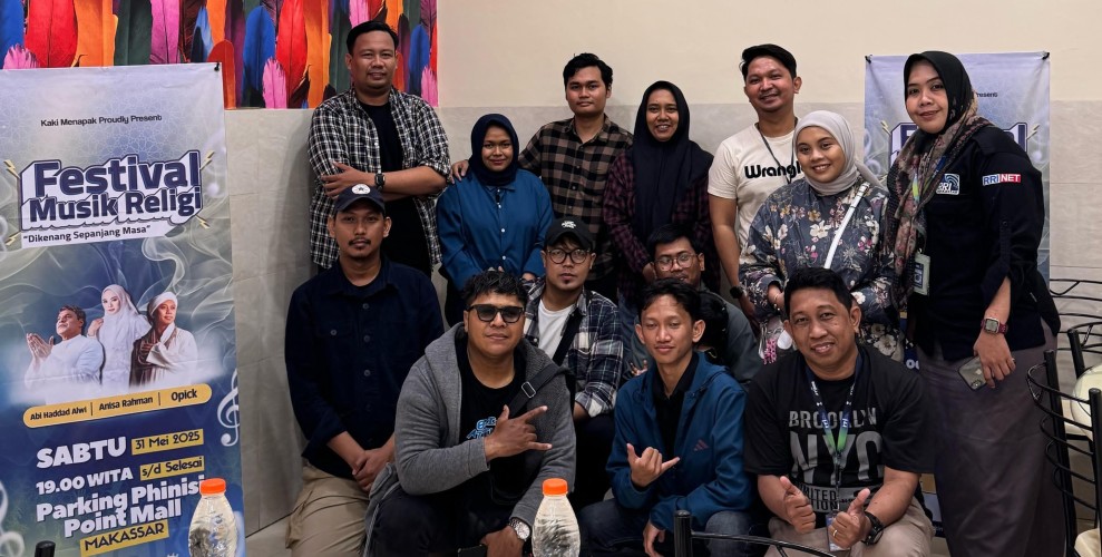 Festival Musik Religi 2025 Siap Guncang Makassar, Sajikan Nuansa Spiritualitas dan Kolaborasi Industri Kreatif