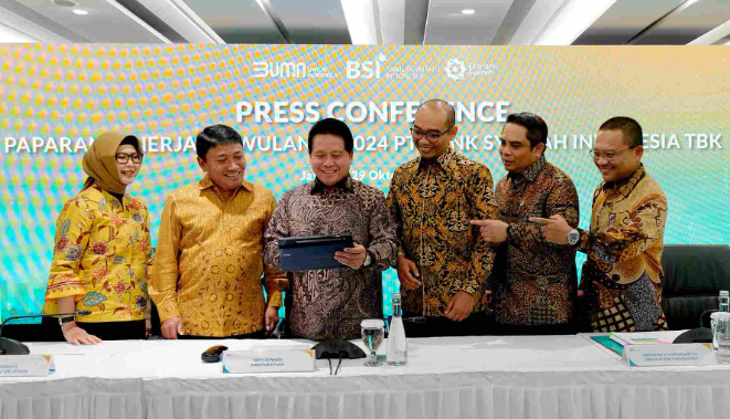 PT Bank Syariah Indonesia Tbk Catat Pertumbuhan Pembiayaan Berkelanjutan Signifikan pada 2024