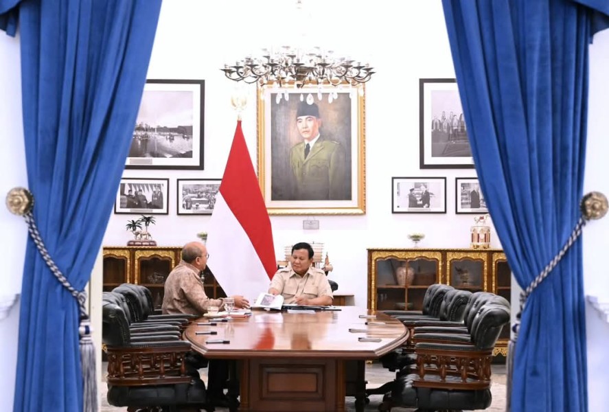 Presiden Prabowo Terima Laporan Progres Pembangunan Kampung Haji Indonesia