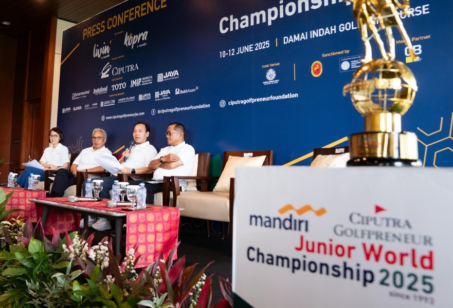 Mandiri Ciputra Golfpreneur Junior World Championship 2025 Jadi Bukti Peran Strategis Bank Mandiri dalam Sport Tourism