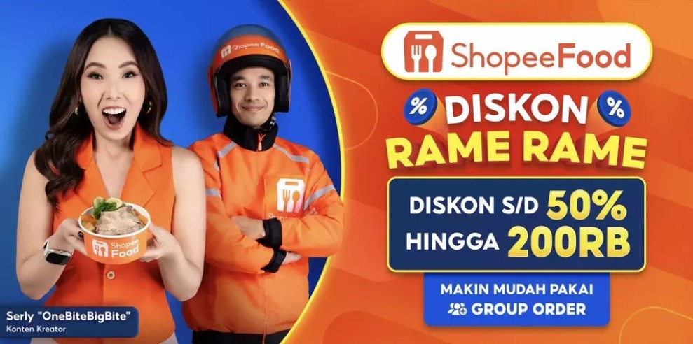 ShopeeFood Perkuat Transaksi Lewat Diskon Rame Rame hingga 50 Persen
