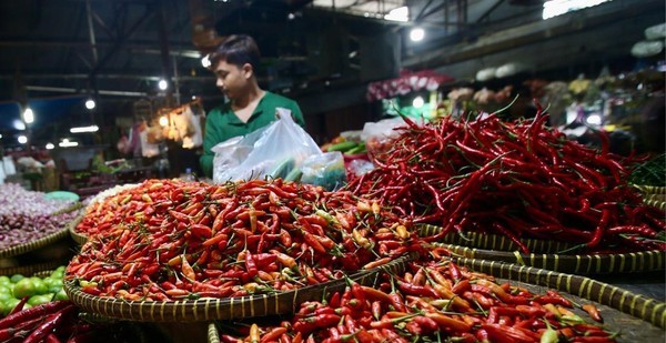Kenaikan Cabai, Harga Sembako Jatim Masih Terkendali