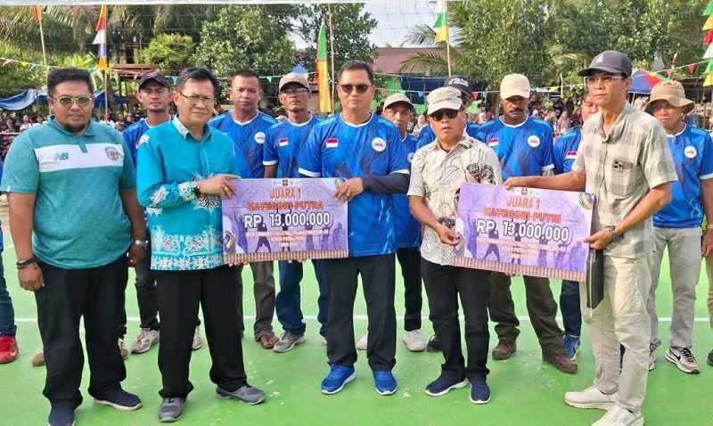 Turnamen Voli Muara Tuhup Perkuat Semangat Masyarakat
