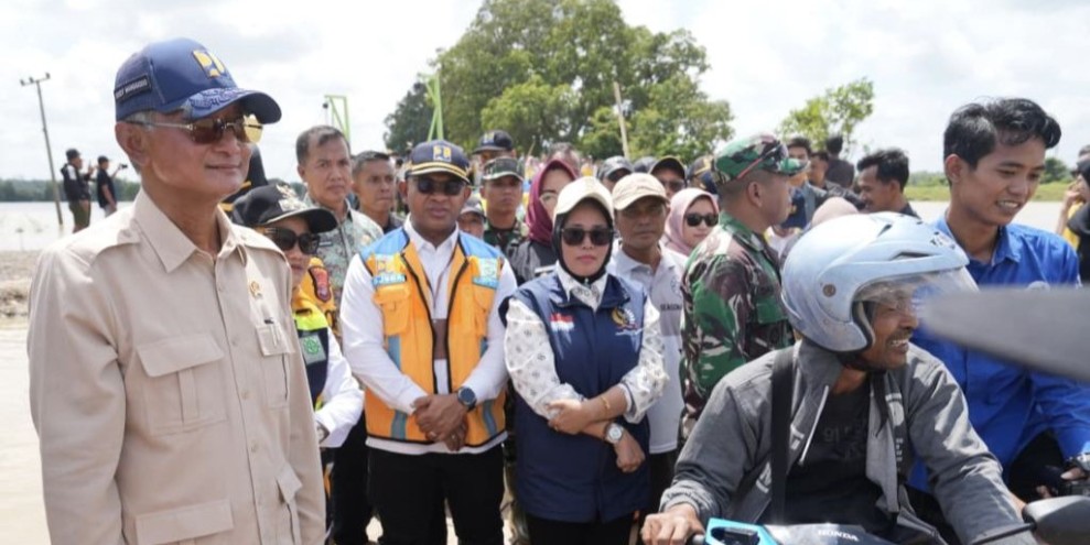 Menteri PU Pastikan Penanganan Jembatan Way Bungur Berjalan Cepat dan Terukur