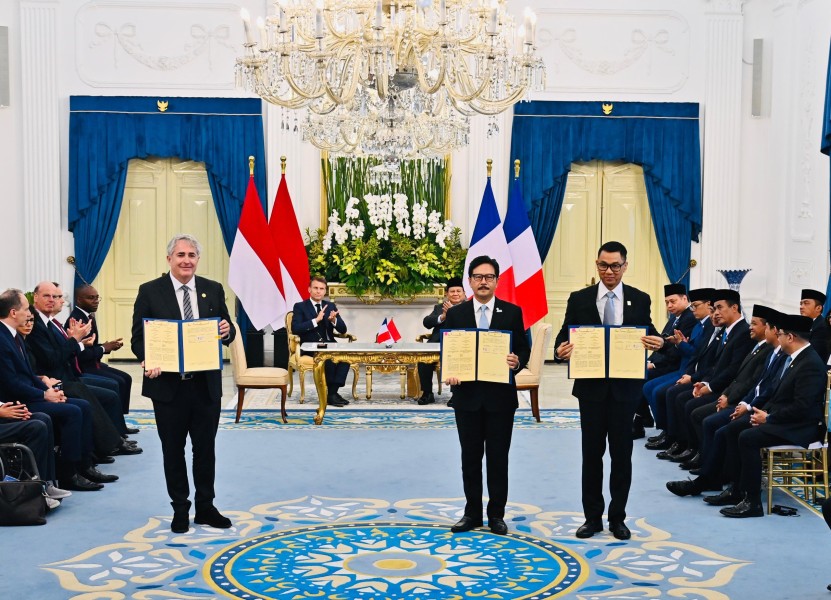 Disaksikan Presiden RI dan Prancis, PLN dengan HDF Energy dan PT SMI Kembali Tegaskan Komitmen Akselerasi Pemanfaatan Hidrogen
