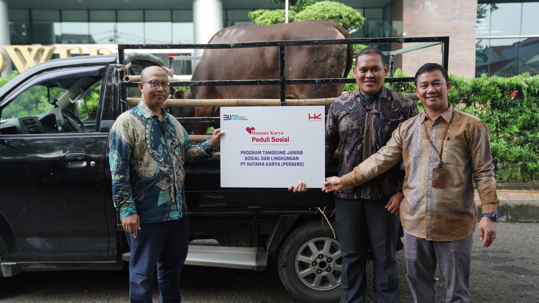 Idul Adha 2025, Hutama Karya Wujurkan Harmonisasi Pengembangan Infrastruktur dan Sosial Melalui Penyaluran 229 Hewan Kurban