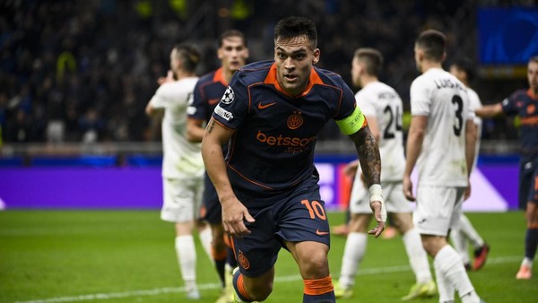 Hasil Liga Champions: Inter Milan Menang Tipis 2-1 Atas Kairat