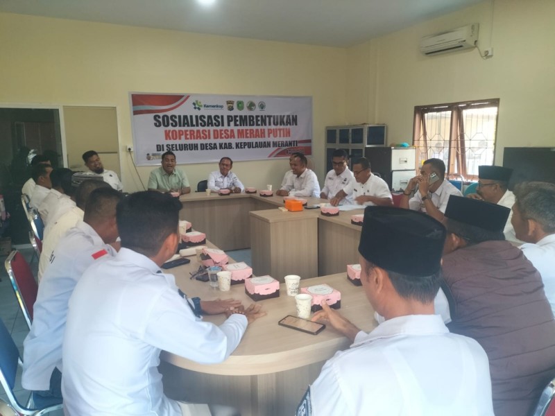 Kolaborasi Polda Riau dan Pemkab Meranti Bangun Koperasi Merah Putih sebagai Wadah Ekonomi Desa