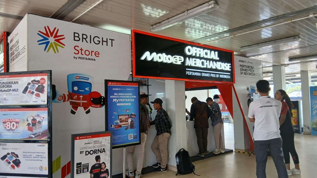 Lelang Merchandise MotoGP Mandalika Hasilkan Puluhan Juta