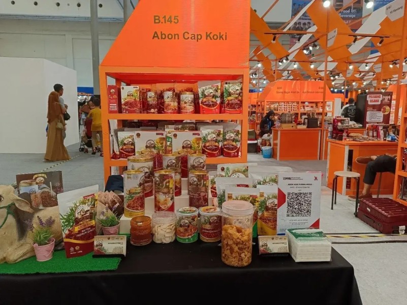 Abon Cap Koki Sukses Tembus Pasar Internasional di BRI UMKM EXPO(RT) 2025
