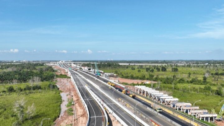 Hutama Karya Pastikan Tol Palembang–Betung Beroperasi Aman Lancar