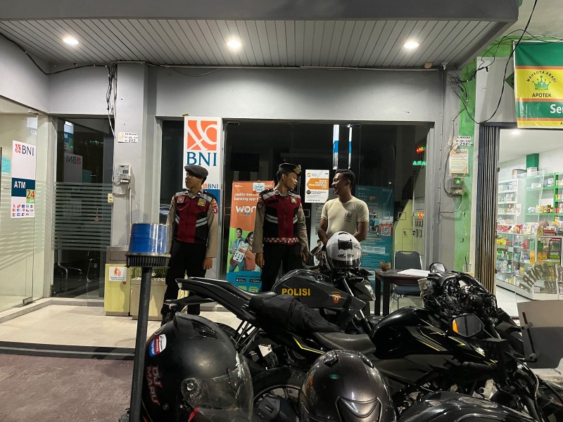 Polres Sukamara Intensifkan Patroli Malam untuk Kawal Keamanan Perbankan