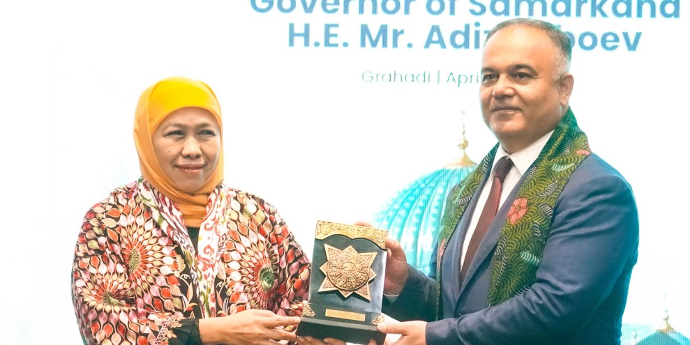 Jawa Timur Perkuat Kerja Sama Wisata Religi Budaya Dengan Uzbekistan