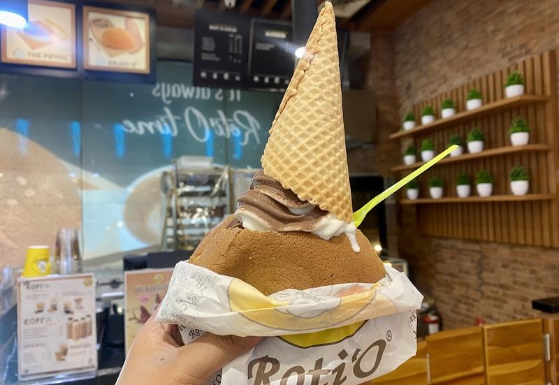 Es Krim Roti O 2025: Cokelat, Vanilla, dan Affogato