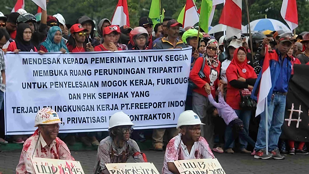 Ribuan Buruh PT Freeport Indonesia Mogok Kerja: KPK Didesak Selidiki Dugaan Gratifikasi