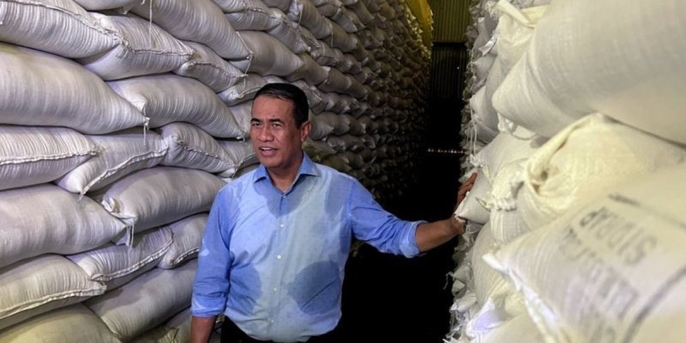 Mentan Amran Pastikan Stok Beras Nasional Aman Selama Tahun Ini