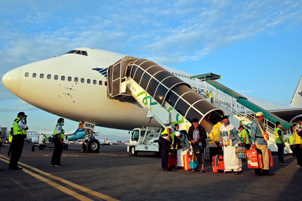 Garuda Indonesia Berkomitmen Tingkatkan Pelayanan Jamaah Haji NTB