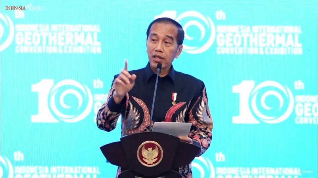 Presiden Jokowi Buka IIGCE ke 10, Soroti Lambatnya Proses Perizinan Panas Bumi