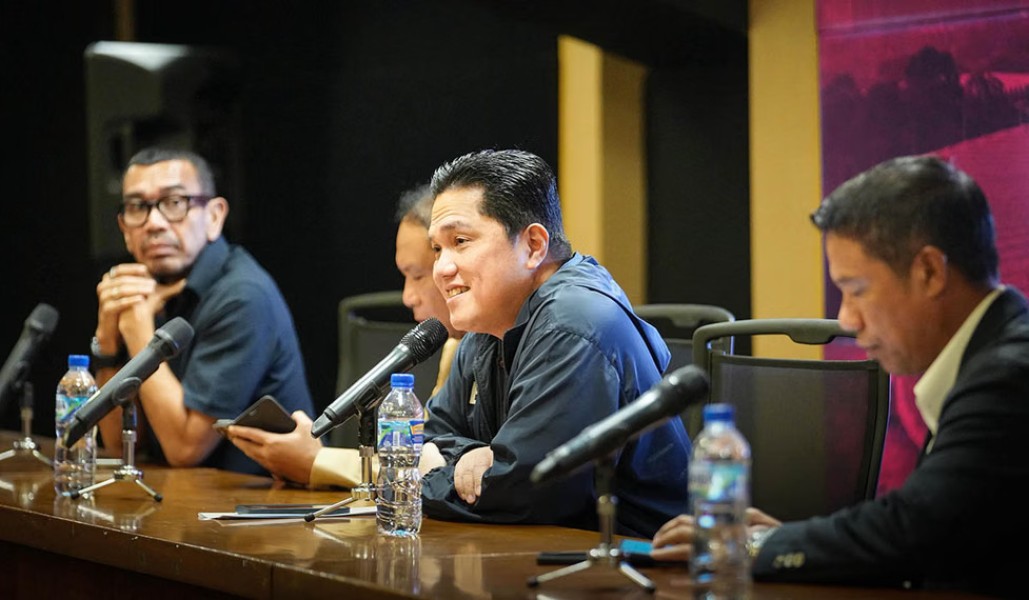 Erick Thohir Pastikan PSSI Bangun Sepak Bola Indonesia Berkesinambungan