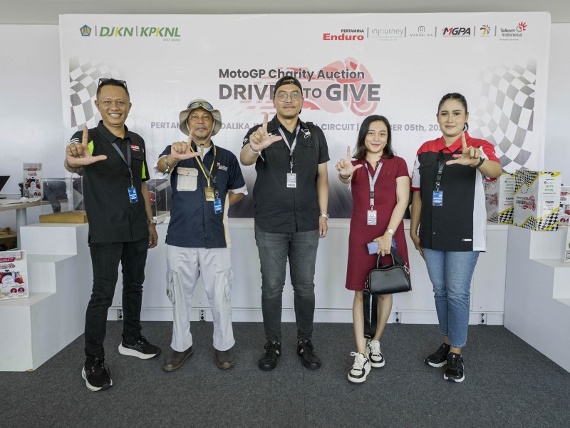 Lelang Barang Eksklusif Mandalika 2025 Galang Rp63 Juta untuk Program Sosial