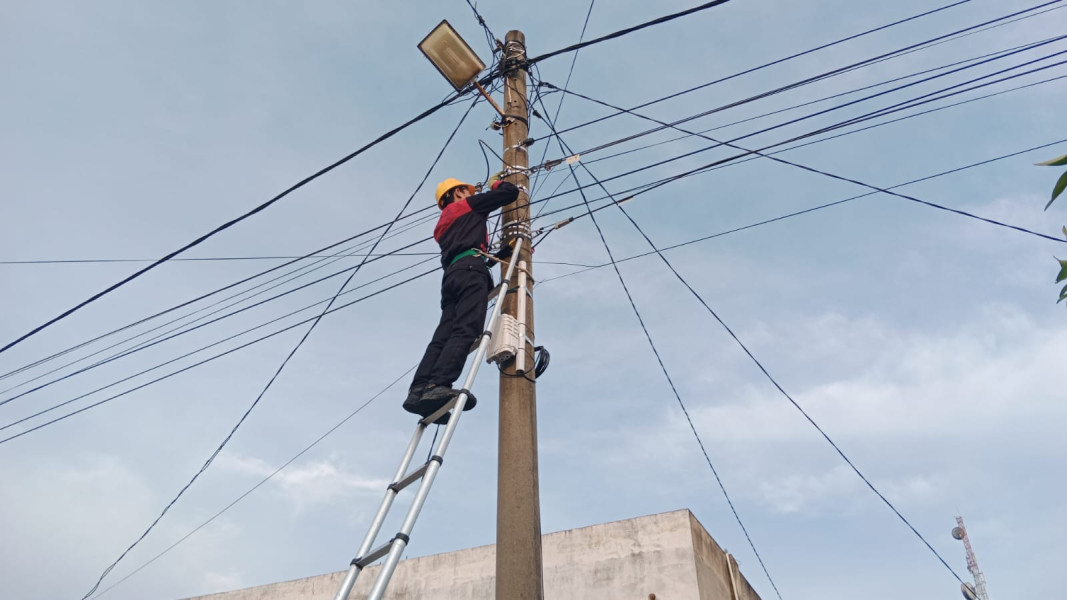 Tingkatkan Infrastruktur Fiber Optik PLN Icon Plus Indragiri Hilir
