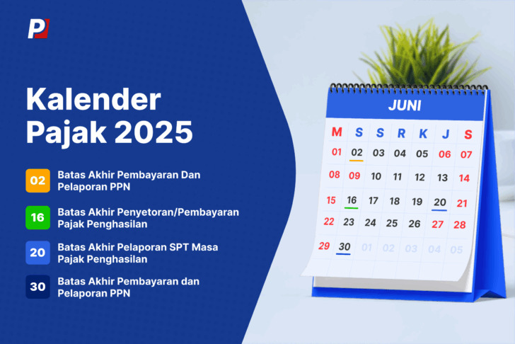 Catat Tanggal Penting, Kalender Pajak Juni 2025 dan Batas Waktu Pelaporan PPh dan PPN yang Wajib Diketahui