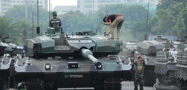 Kendaraan Tempur dan Pasukan TNI Ramaikan Monas Pekan Depan