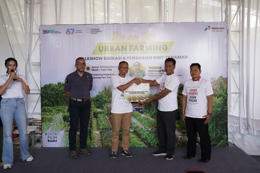 PGN Gaungkan Urban Farming di Semarang, Edukasi dan Distribusi Bibit, Langkah Konkret Menjaga Ketahanan Pangan dan Lingkungan