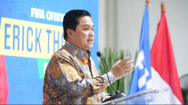 Erick Thohir Bahas Tawaran Uji Coba Timnas Indonesia dari China