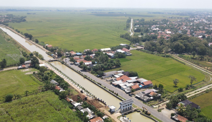 Waskita Karya Perkuat Infrastruktur Irigasi Dukung Ketahanan Pangan