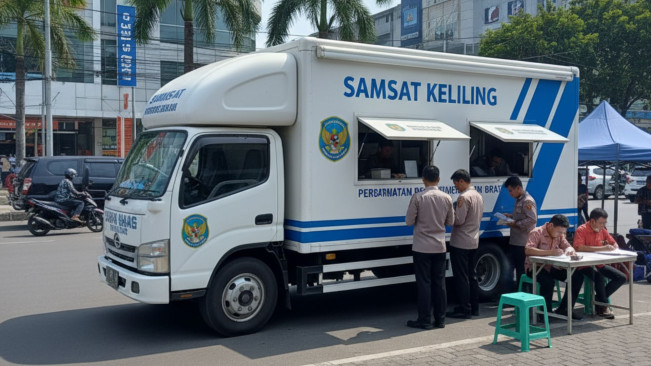 Samsat Keliling Jadetabek Kini Lebih Mudah Aksesnya untuk Warga