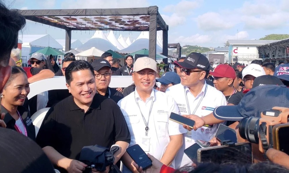 Erick Thohir Siapkan Evaluasi Usai Sukses MotoGP Mandalika 2025
