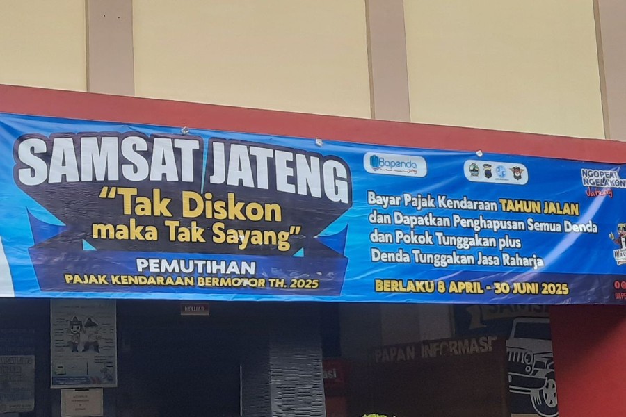 Pemutihan Pajak Kendaraan Jateng Berakhir 30 Juni 2025