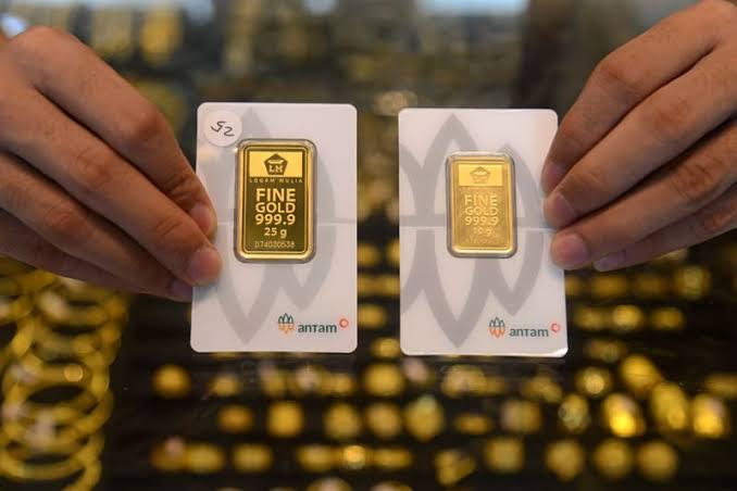 Harga Emas Antam Hari Ini: Naik Jadi Rp1,916 Juta per Gram
