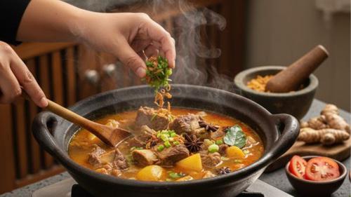 Rahasia Kelezatan Soto Tangkar Betawi Terletak Pada Racikan Bumbu Rempah Otentik