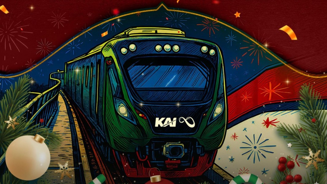 KAI Ajak Pengguna LRT Jabodebek Bagikan Pengalaman Nataru, Berhadiah KMT Edisi Khusus