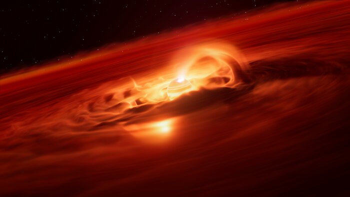 Planet Cha 1107-7626 Pecahkan Rekor Serap Debu 6,6 Miliar Ton per Detik