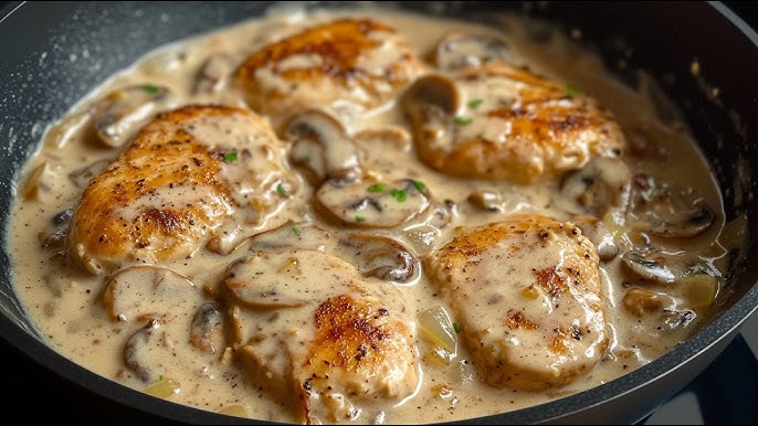 Resep Chicken Chop dengan Saus Jamur Creamy, Cocok Untuk Buka Puasa