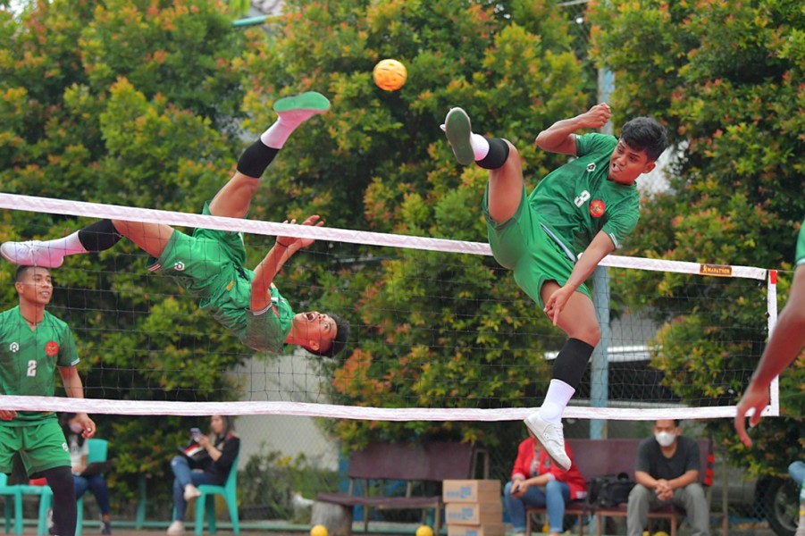 Olahraga Tradisional Sepak Takraw Masuk Sekolah