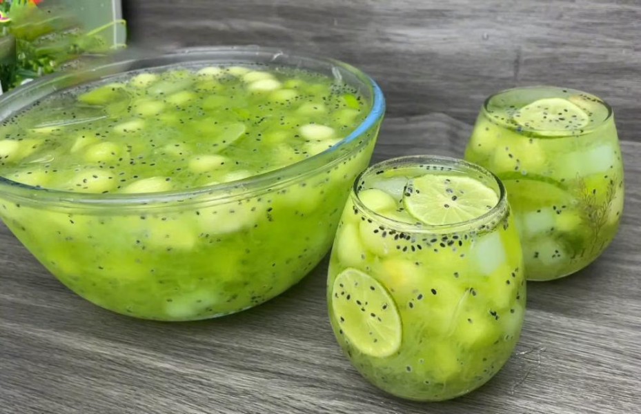 Resep Es Sarang Burung Melon Segar Kekinian yang Cocok untuk Buka Puasa