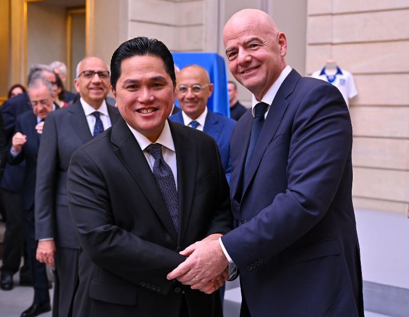 Resmi FIFA Beri Penghargaan Ini untuk PSSI, Erick Thohir: Pertama Kali dalam Sejarah